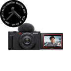 Sony ZV-1F Vlog Camera - Black