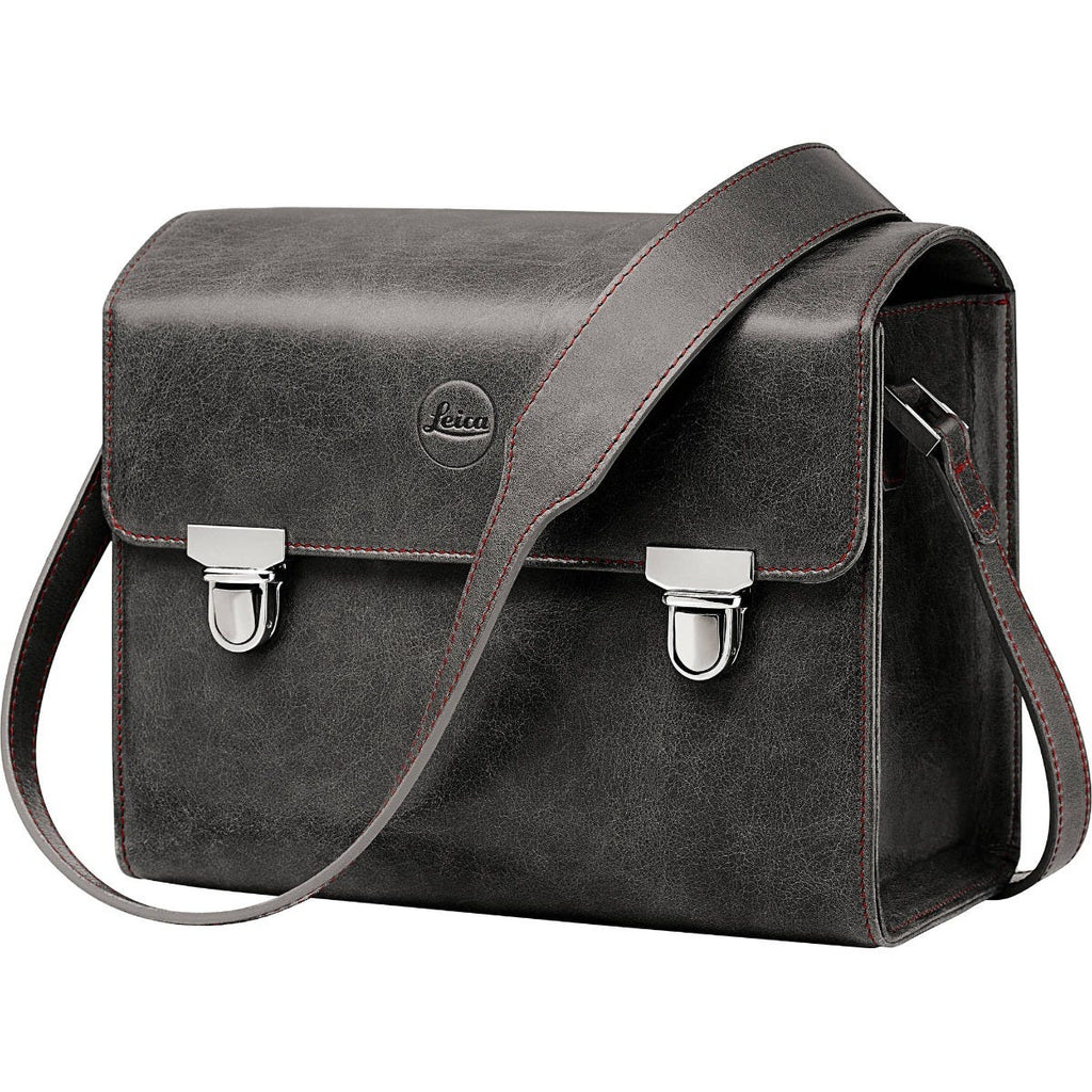 Leica System Case Leather Stone Grey - Small