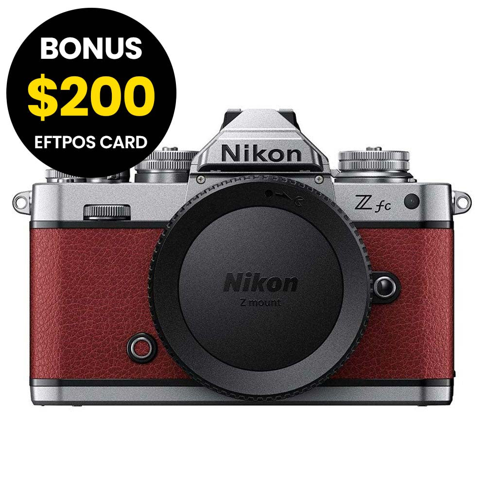 Nikon Z fc Body Crimson Red (CR)