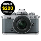 Nikon Z fc Chalk Blue with Nikkor Z DX 16-50mm VR SL