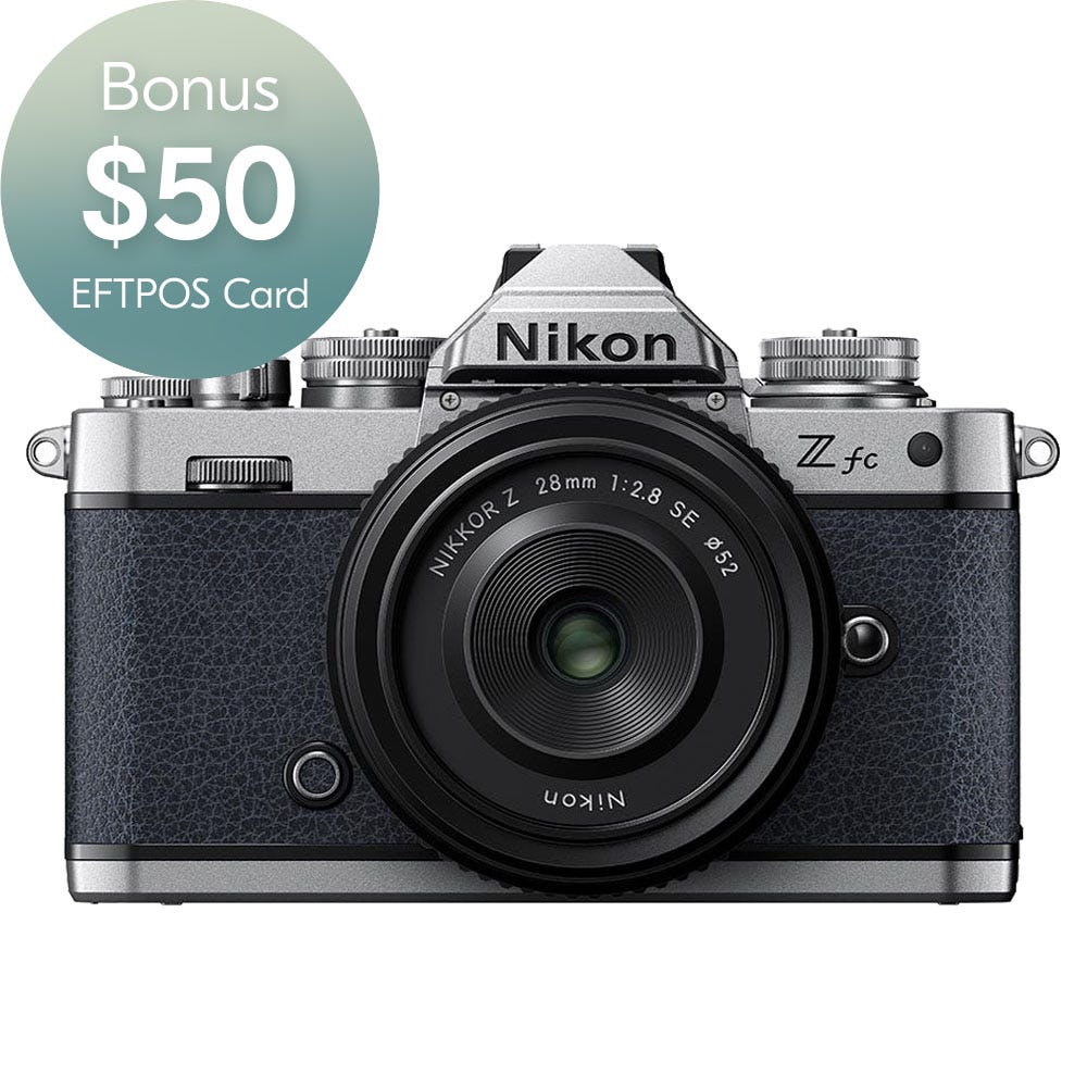 Nikon Z fc Midnight Grey with Nikkor Z 28mm f/2.8 (SE)