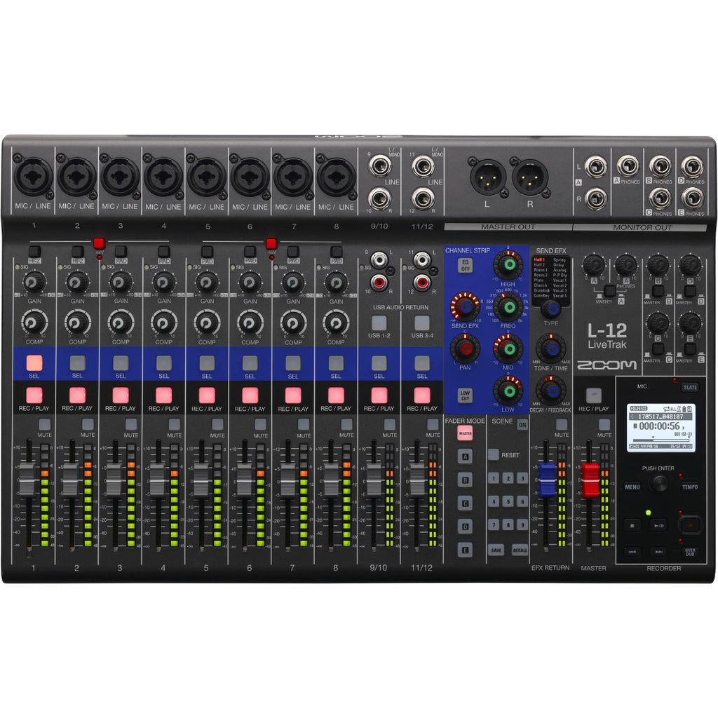 Zoom LiveTrak L-12
