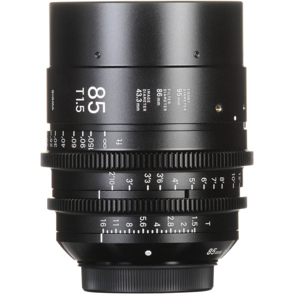 Sigma 85mm T1.5 Cine Lens for Sony E-Mount 