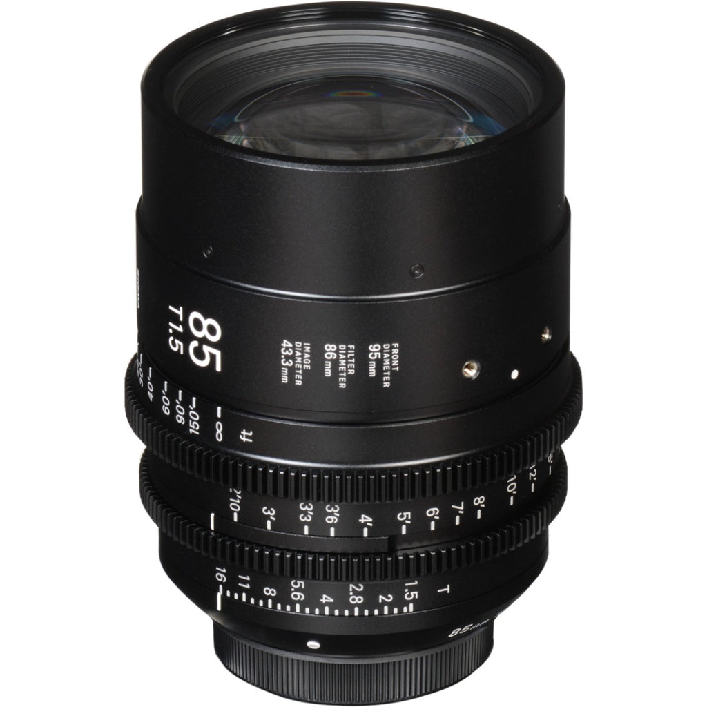 Sigma 85mm T1.5 Cine Lens for Sony E-Mount 