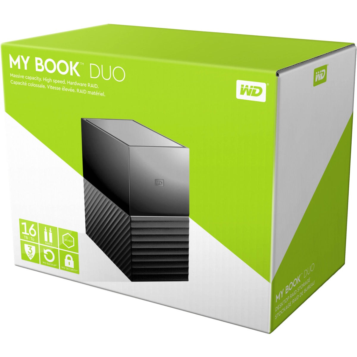 WD My Book Duo 16TB External Desktop Hard Drive 
