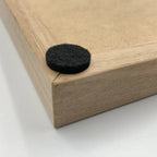 Black Felt Bumper Wall Protectors (48pk)