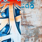 Lastolite Collapsible Background 1.5 x 2.1m - Urban Distressed Paper / Graffiti
