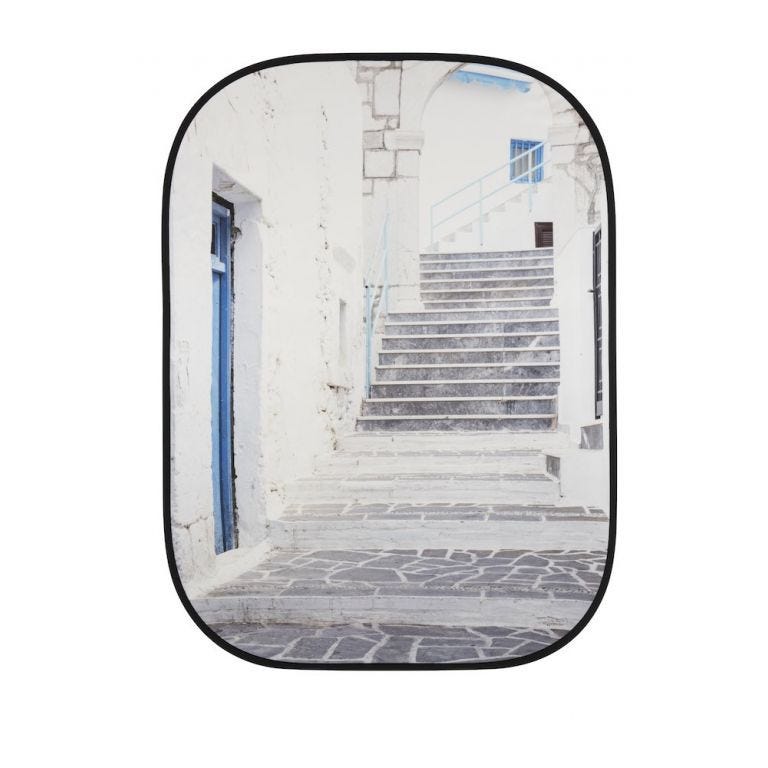 Lastolite Collapsible Background 1.5 x 2.1m - Stone Arch / Grecian Steps