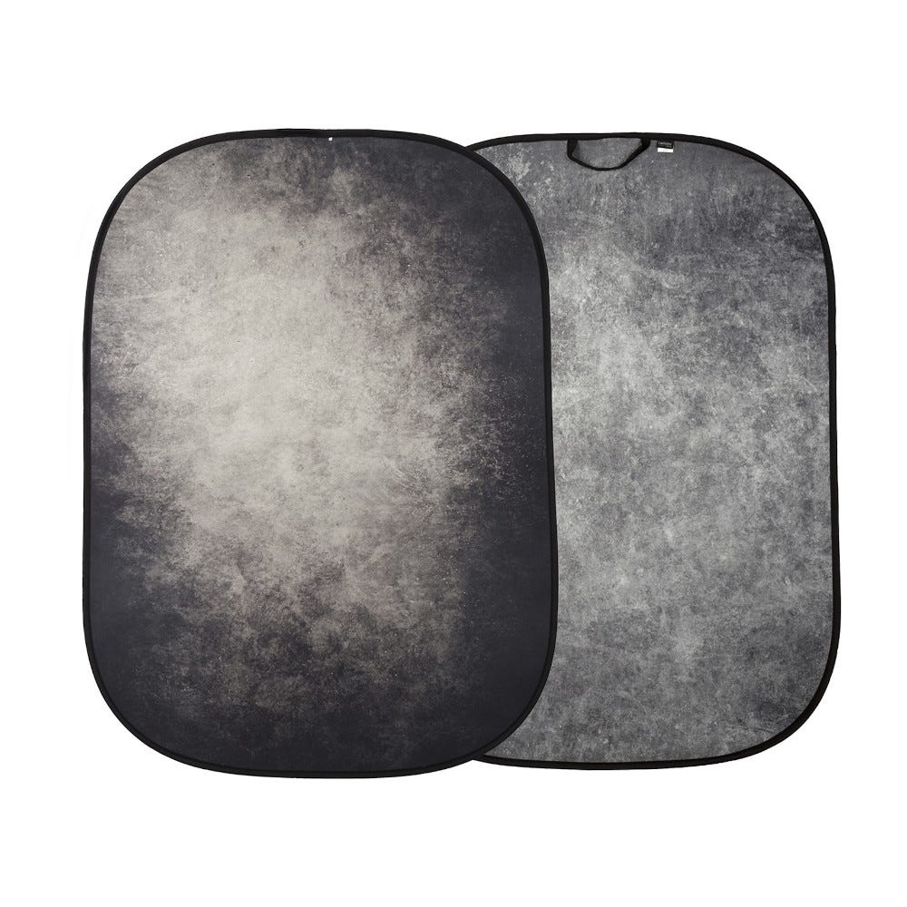 Lastolite Collapsible Background 1.5 x 2.1m - Smoke / Concrete