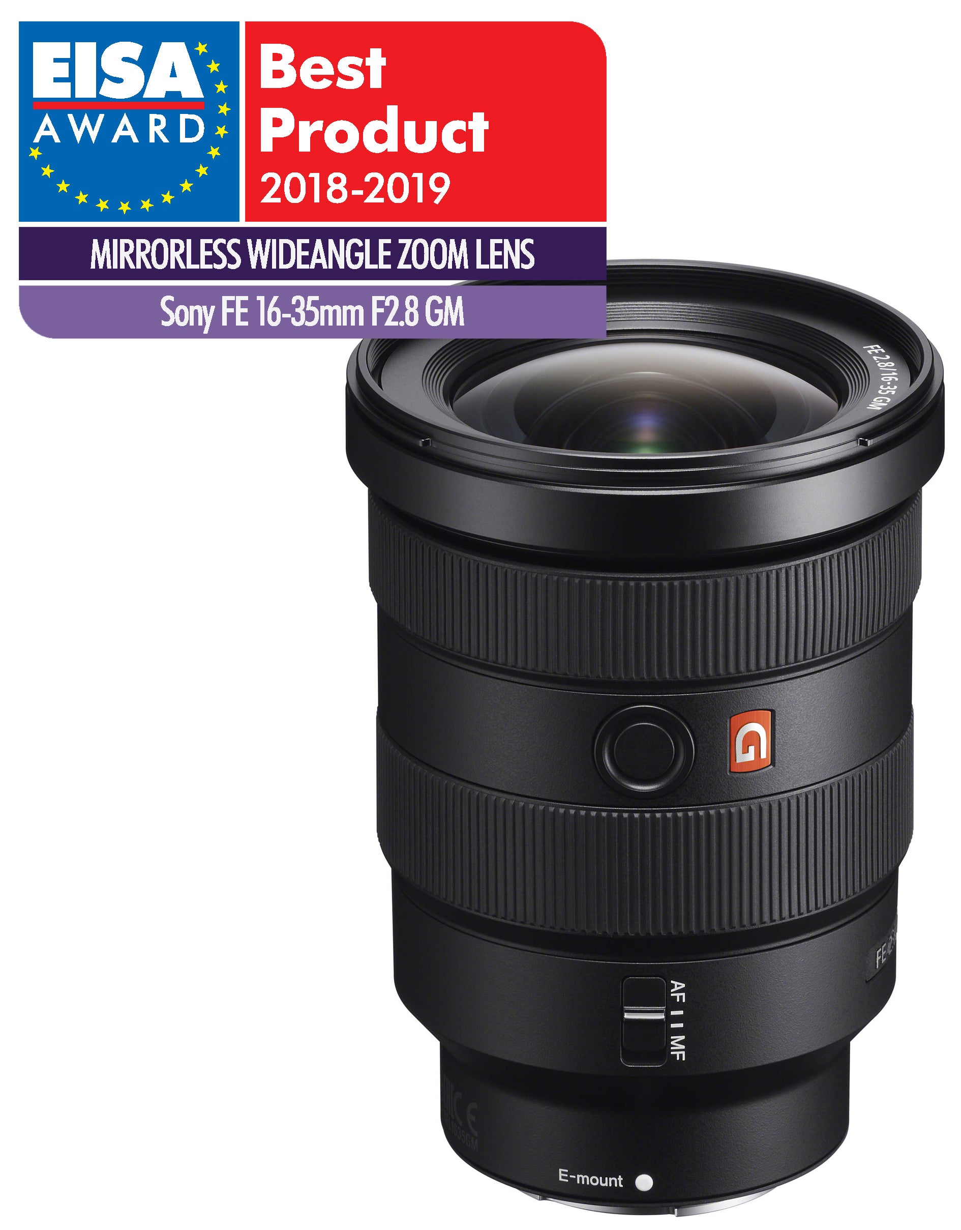 Sony FE 16-35mm f/2.8 GM Wide Angle Lens