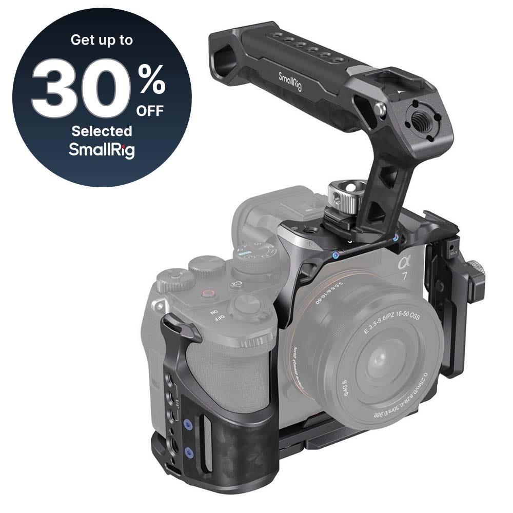 SmallRig "Rhinoceros" Basic Cage Kit for Sony Alpha 7R V / Alpha 7 IV / Alpha 7S III 3708