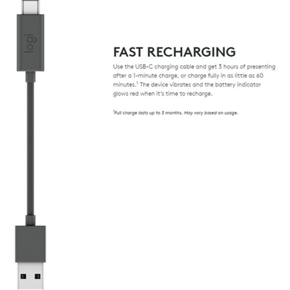 Logitech Spotlight Wireless Presentation Remote (Slate)