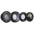 Instant Automat White Bora Bora Bora w. 3x Lens Kit inc Wide Angle Lens - Lomo