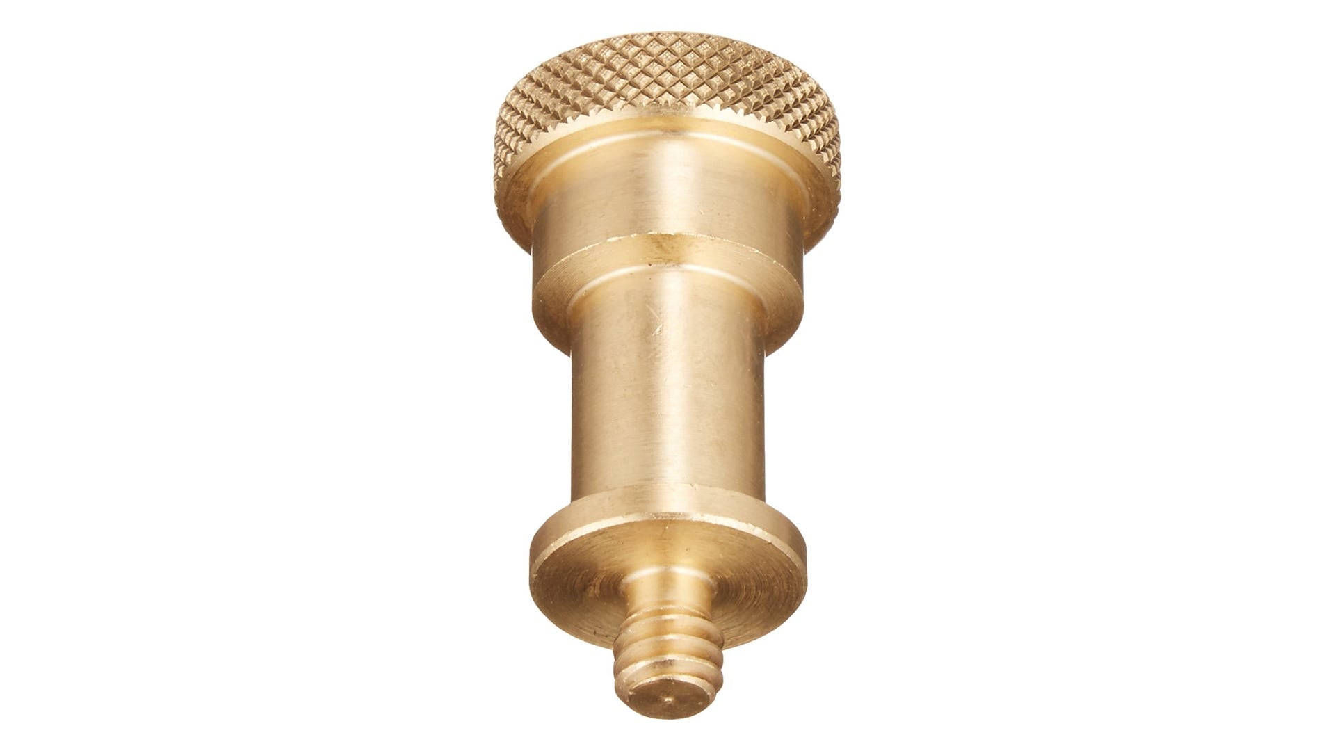 Manfrotto 151 Adaptor Stud Brass for Super Clamp System 1/4 to 3/8's 5/8 stud body