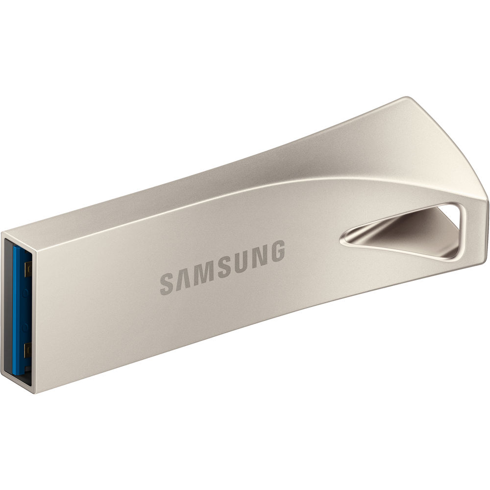 Samsung 256GB USB 3.1 BAR Plus Flash Drive - Champagne Silver