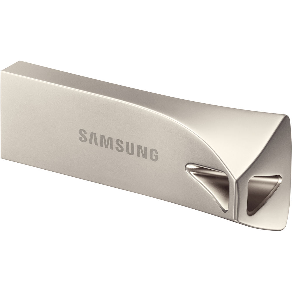 Samsung 256GB USB 3.1 BAR Plus Flash Drive - Champagne Silver