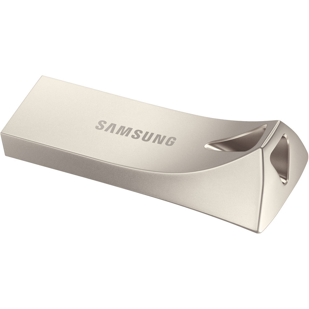 Samsung 256GB USB 3.1 BAR Plus Flash Drive - Champagne Silver