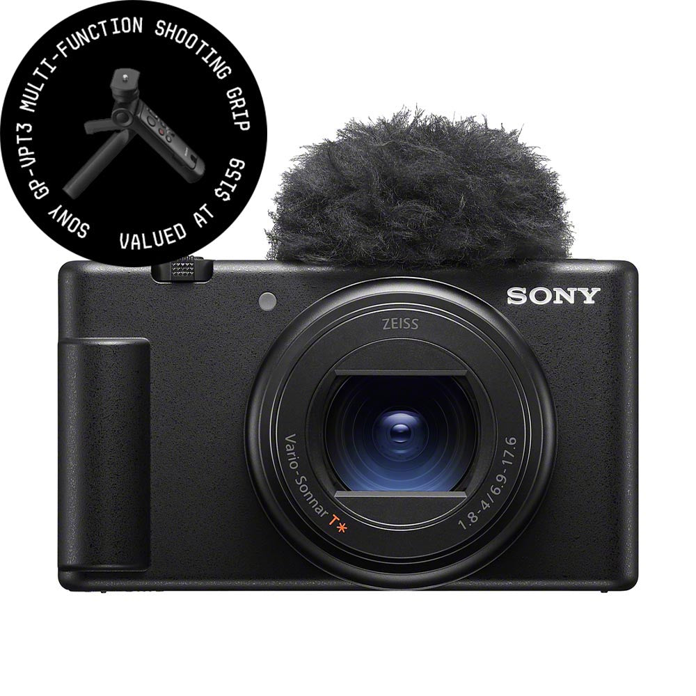 Sony ZV-1 II Vlog Camera - Black