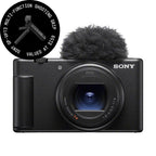 Sony ZV-1 II Vlog Camera - Black