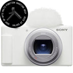 Sony ZV-1 II Vlog Camera - White