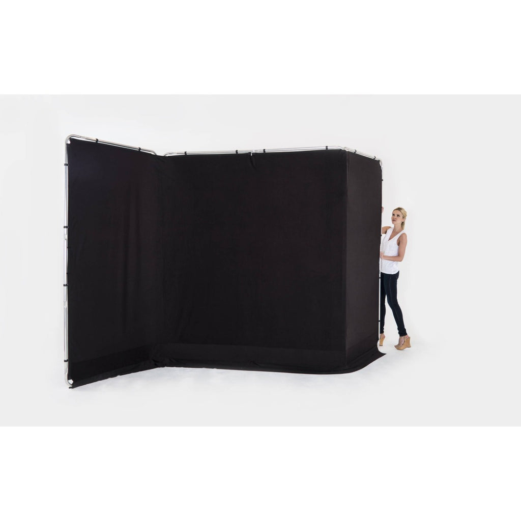 Open Box Manfrotto Lastolite Panoramic Background - 4m Black