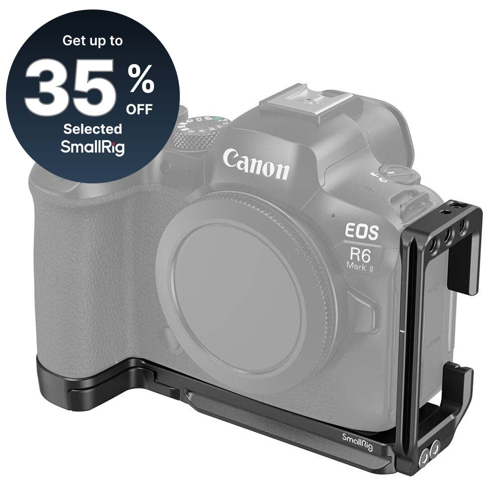 SmallRig L-Shape Mount Plate for Canon EOS R6 Mark II / R5 / R5 C / R6 4160