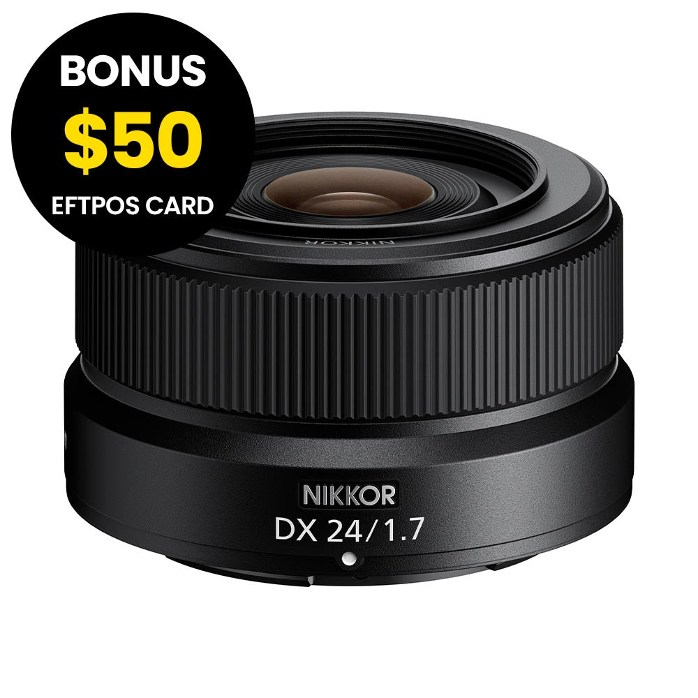 Nikon NIKKOR Z DX 24mm f/1.7 Lens