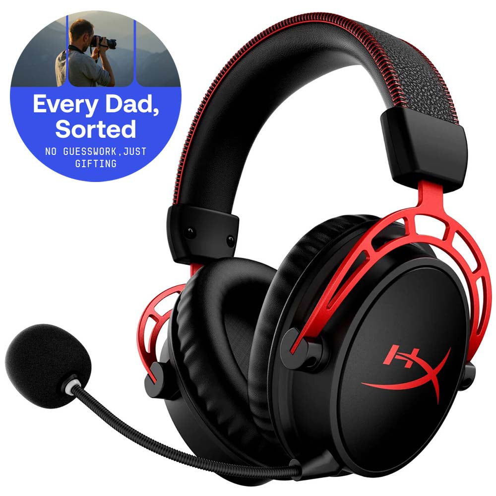 HyperX Cloud Alpha Wireless Gaming Headset (Black/Red)