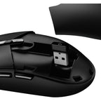Logitech G305 Lightspeed Wireless Gaming Mouse (Black)