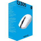 Logitech G305 Lightspeed Wireless Gaming Mouse (White)