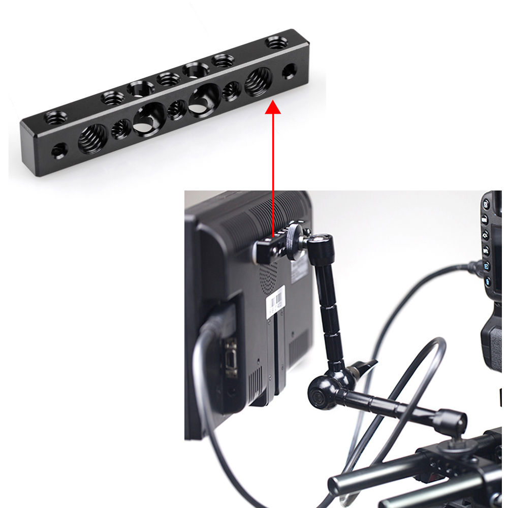 SmallRig Cheese Bar with 1/4 Inch and 3/8 Inch Screw Hole 1091