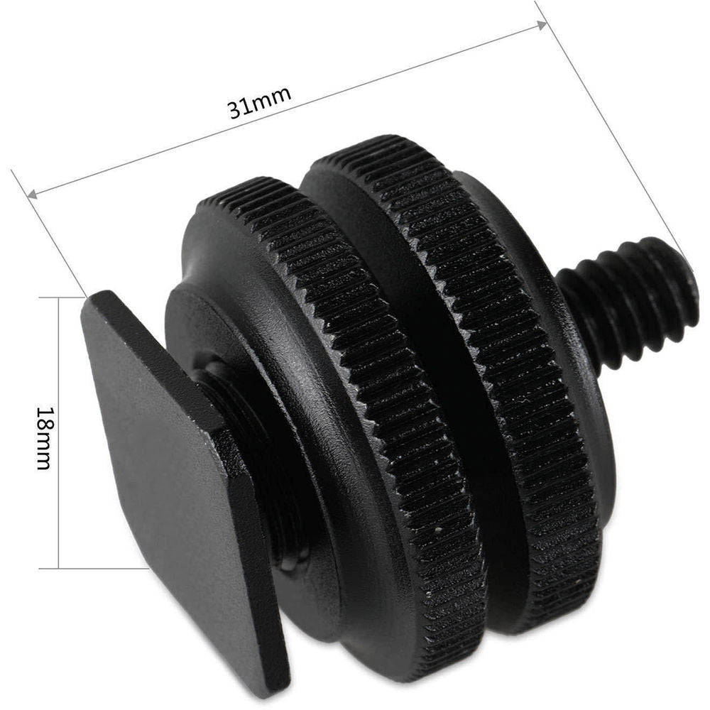 SmallRig Cold Shoe Adapter Mount Plate (2pcs) 1631 