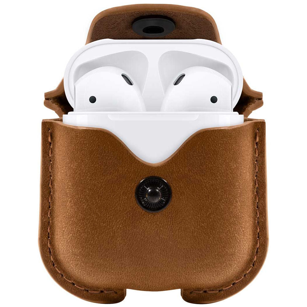Twelve South AirSnap for AirPods (Cognac)