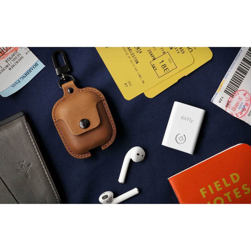 Twelve South AirSnap for AirPods (Cognac)
