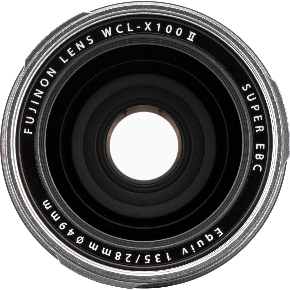 Fujifilm WCL-X100 II Wide Converter Lens for X100 Series - Silver