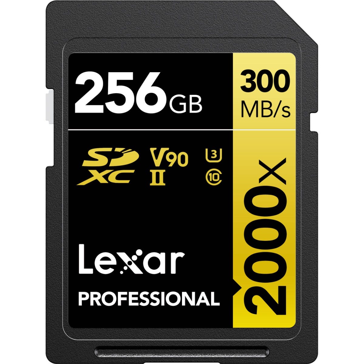 Lexar Professional Gold Series 2000x UHS-II SD Card - 256GB
