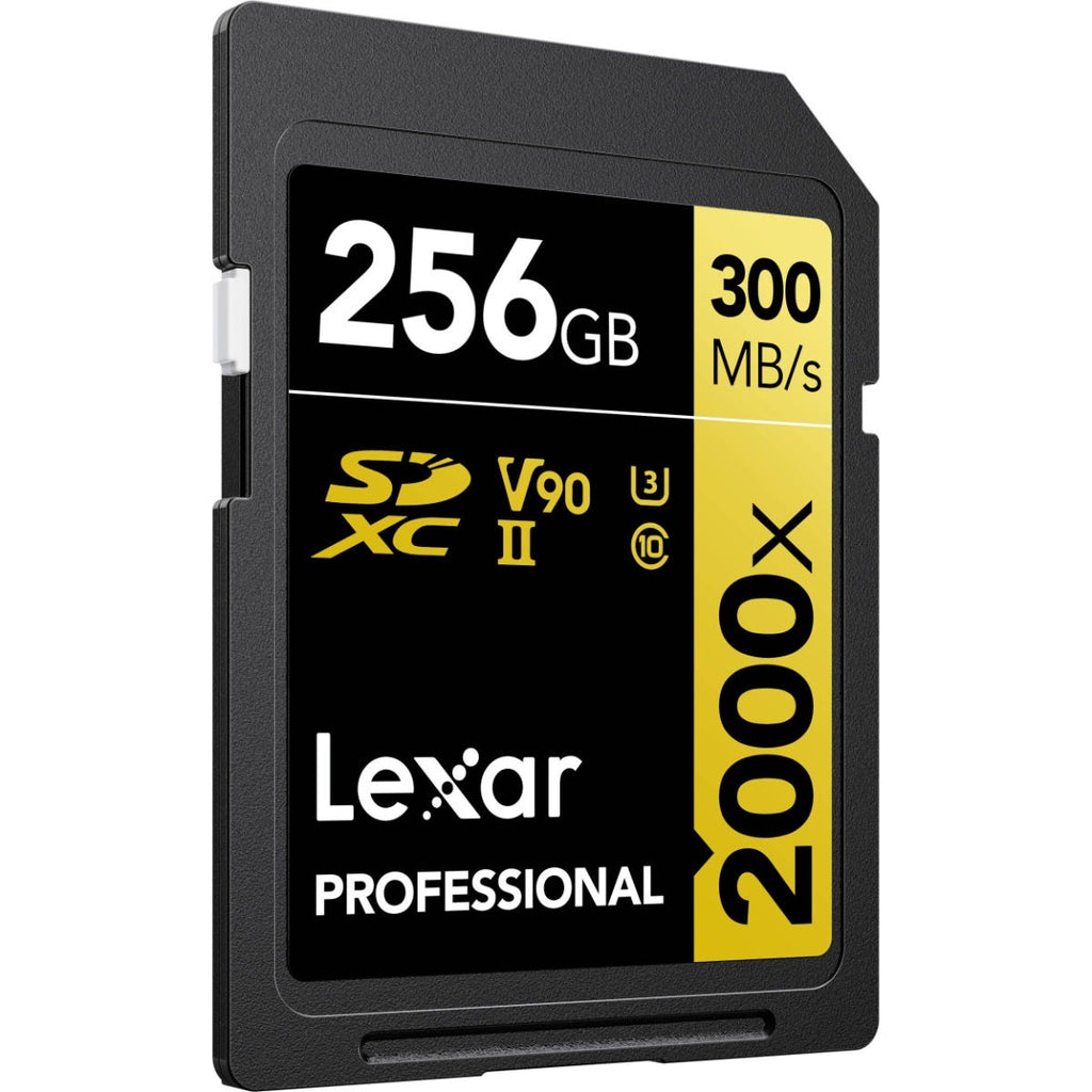 Lexar Professional Gold Series 2000x UHS-II SD Card - 256GB