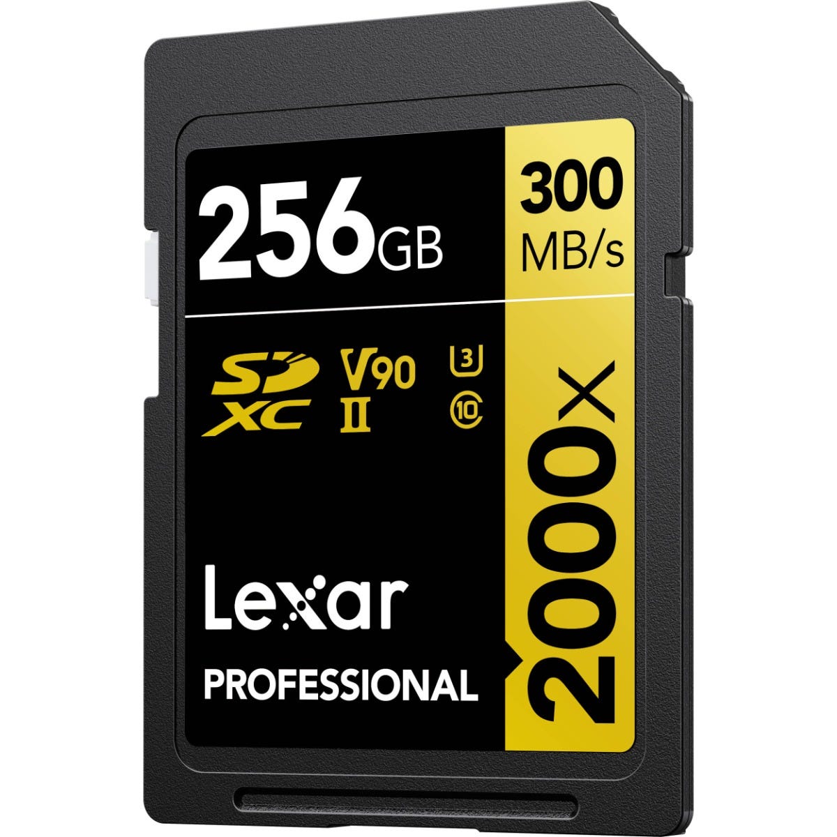Lexar Professional Gold Series 2000x UHS-II SD Card - 256GB