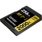 Lexar Professional Gold Series 2000x UHS-II SD Card - 256GB