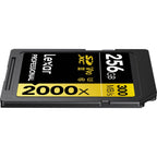 Lexar Professional Gold Series 2000x UHS-II SD Card - 256GB