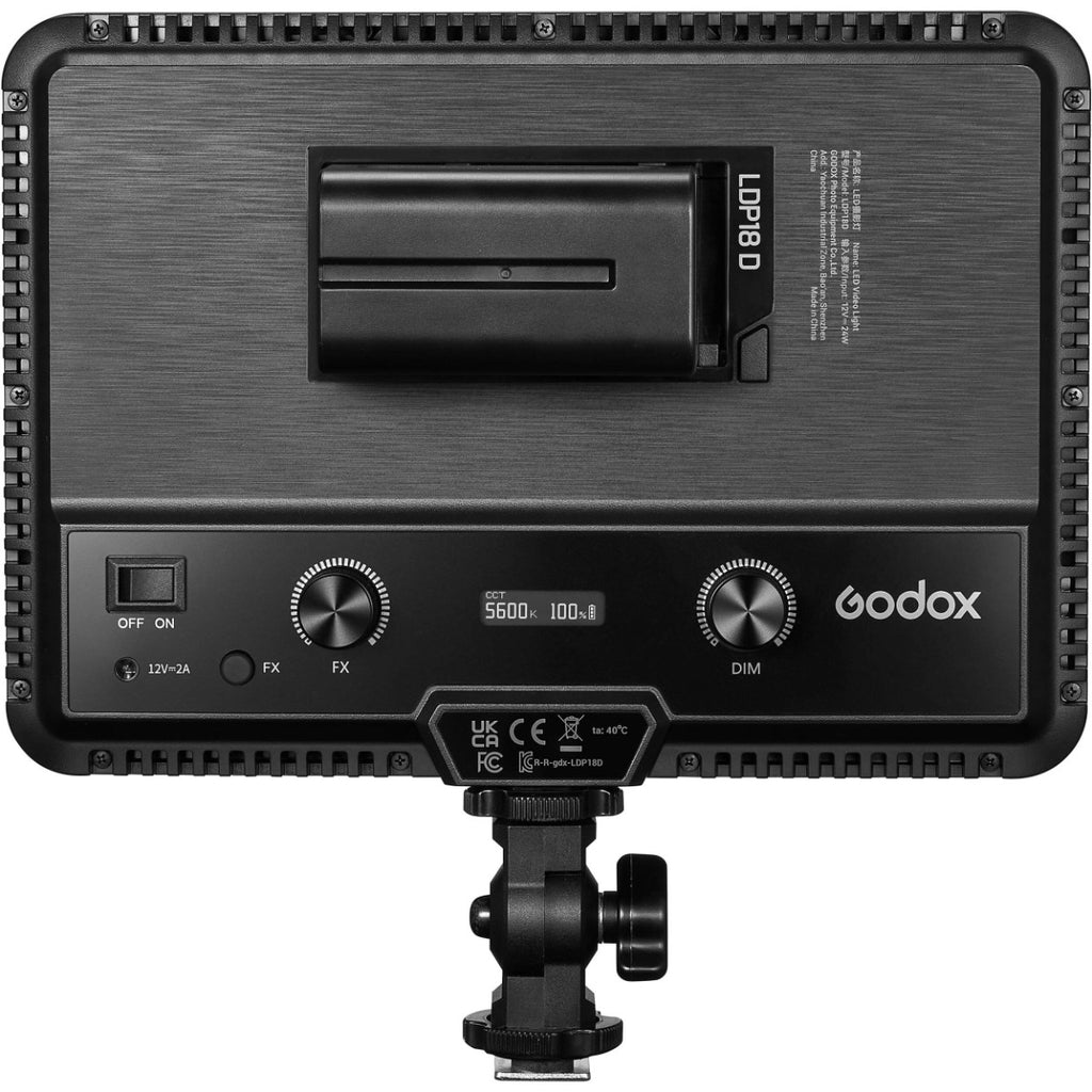 Godox LDP18D 18W Daylight LED Light Inc Coldshoe