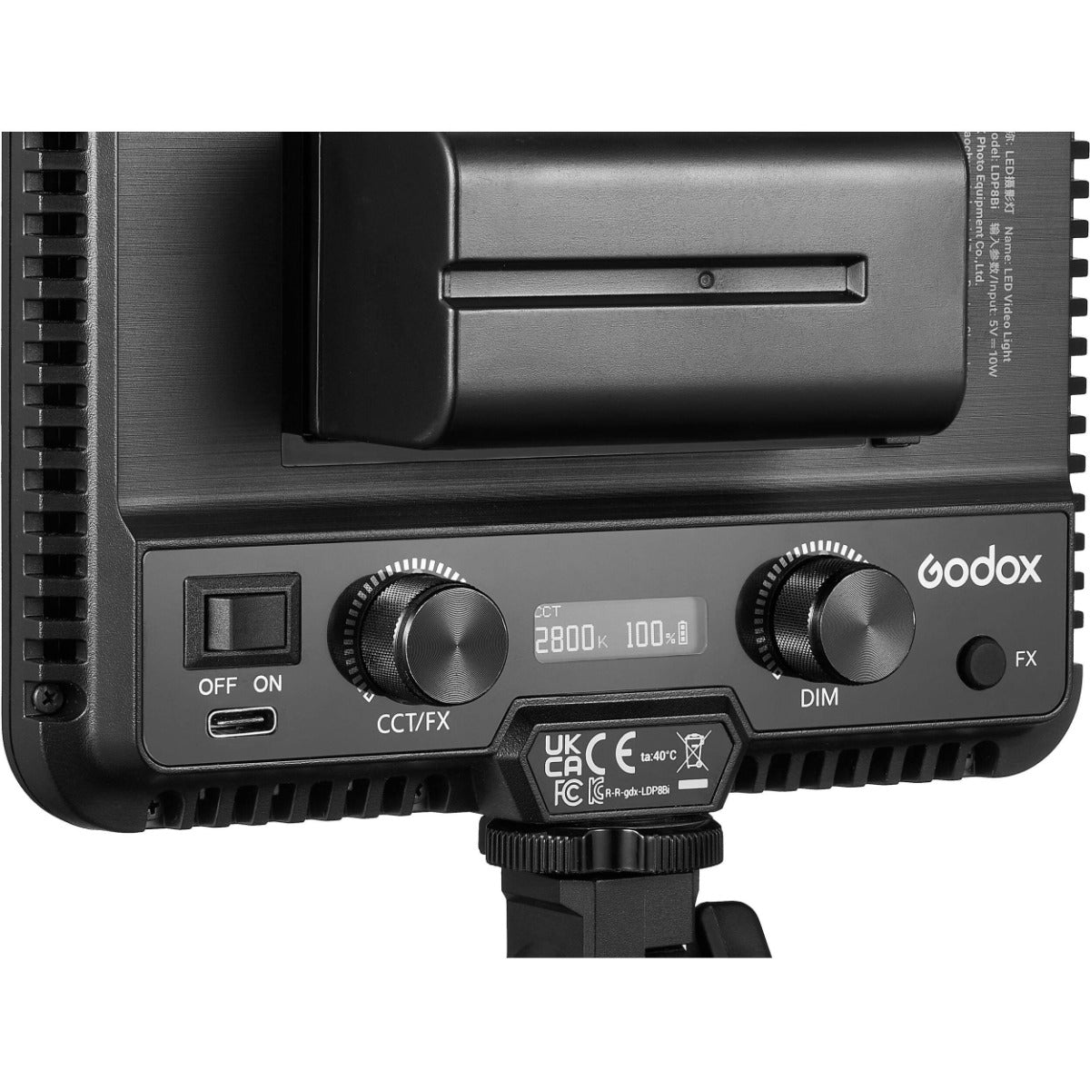 Godox LDP18D 18W Daylight LED Light Inc Coldshoe