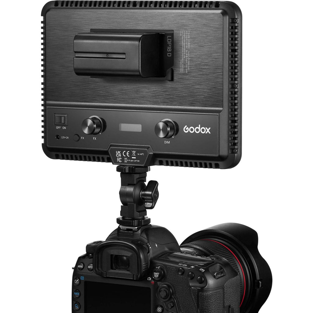 Godox LDP18D 18W Daylight LED Light Inc Coldshoe