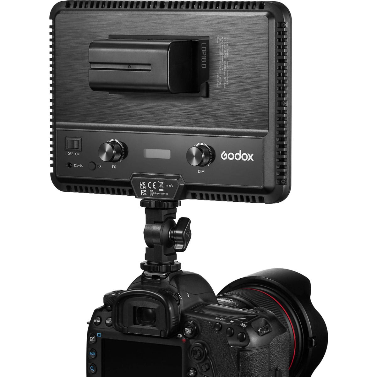 Godox LDP18D 18W Daylight LED Light Inc Coldshoe