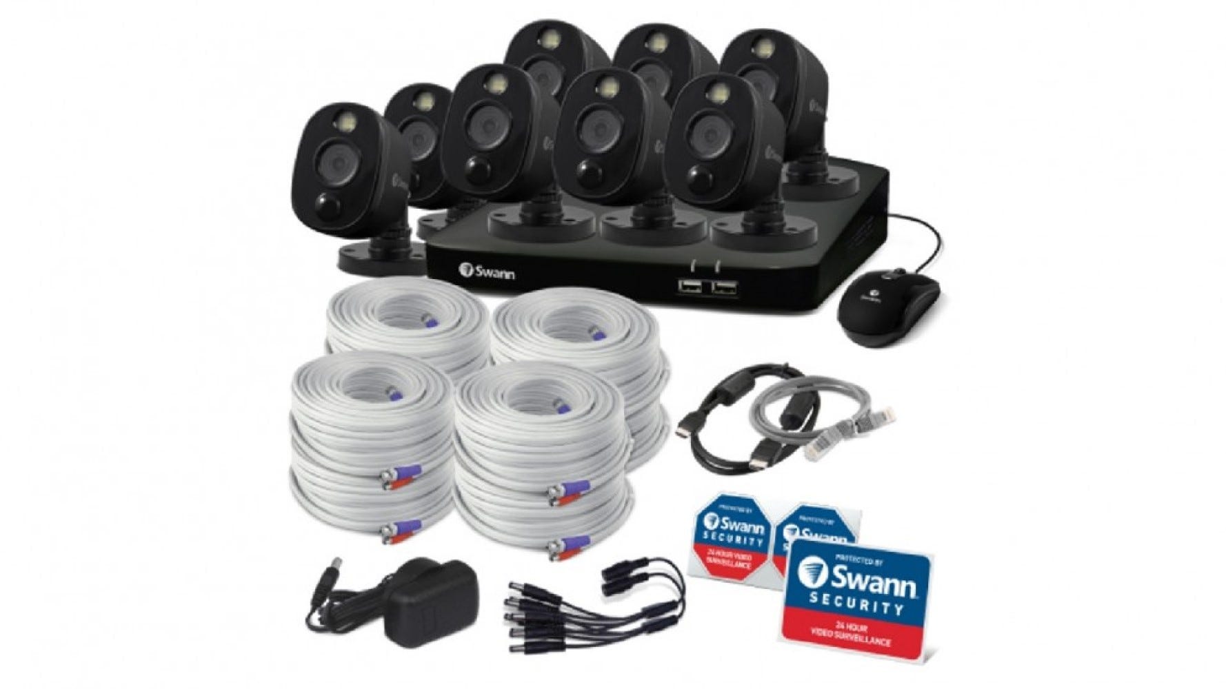 Swann 8 Camera 8 Channel FHD DVR Security System