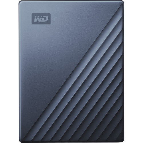 WD My Passport Ultra 2TB USB-C Portable Hard Drive - Blue