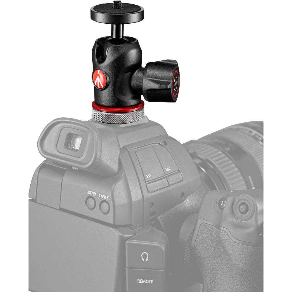  Manfrotto 492 LCD Micro Ball Head with Cold Shoe