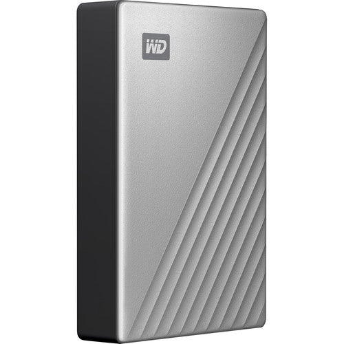 WD My Passport Ultra 4TB USB-C Portable Hard Drive - Silver
