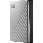 WD My Passport Ultra 4TB USB-C Portable Hard Drive - Silver