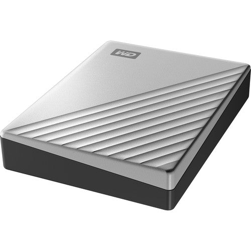 WD My Passport Ultra 4TB USB-C Portable Hard Drive - Silver